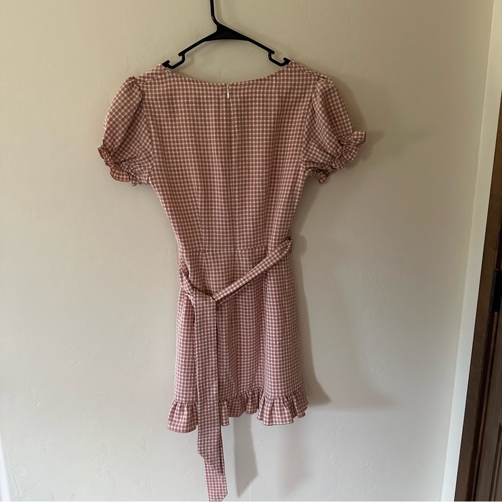 Majorelle Short N Sweet Dress In Pink Plaid - Picture 7 of 11